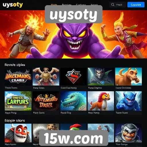 Avaliação do catálogo de jogos disponíveis no uysoty