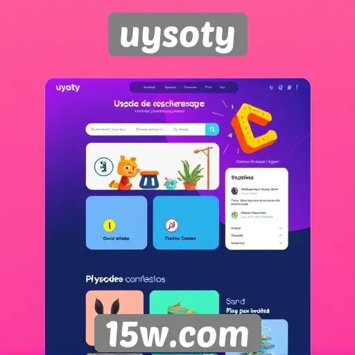 analise da interface do site uysoty